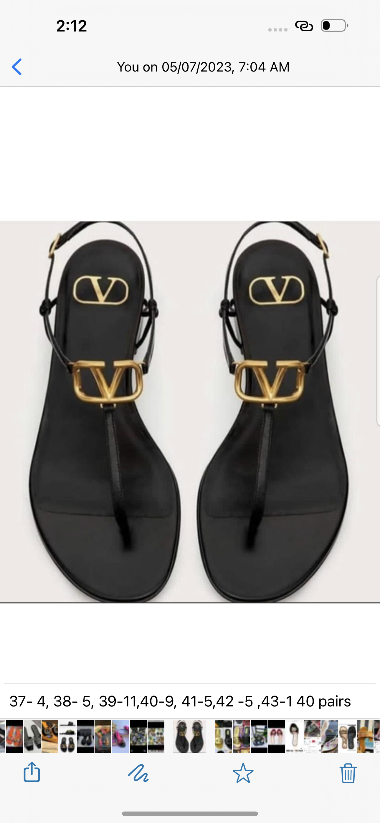 Valentino Sandals