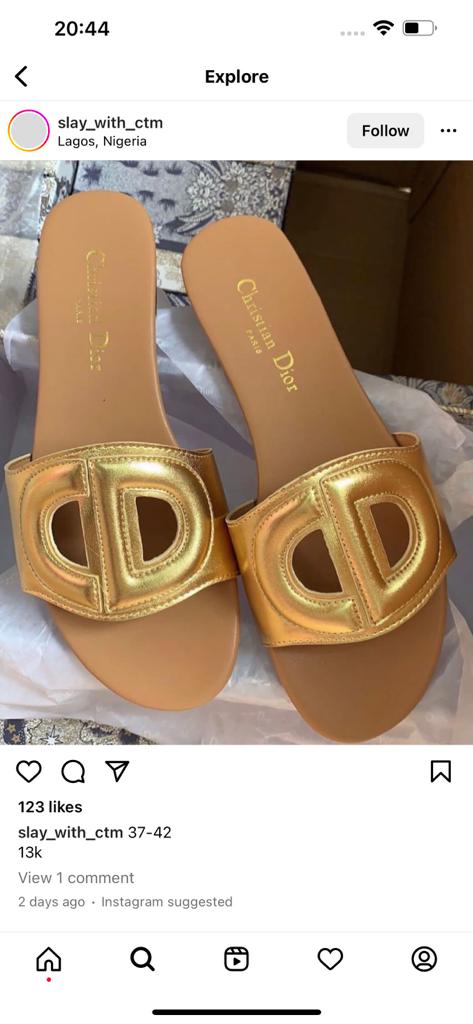 Christian Dior Slippers