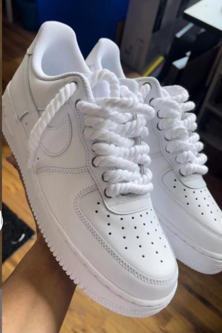 Big Size High Quality Airforce 1 (Thick Lace )