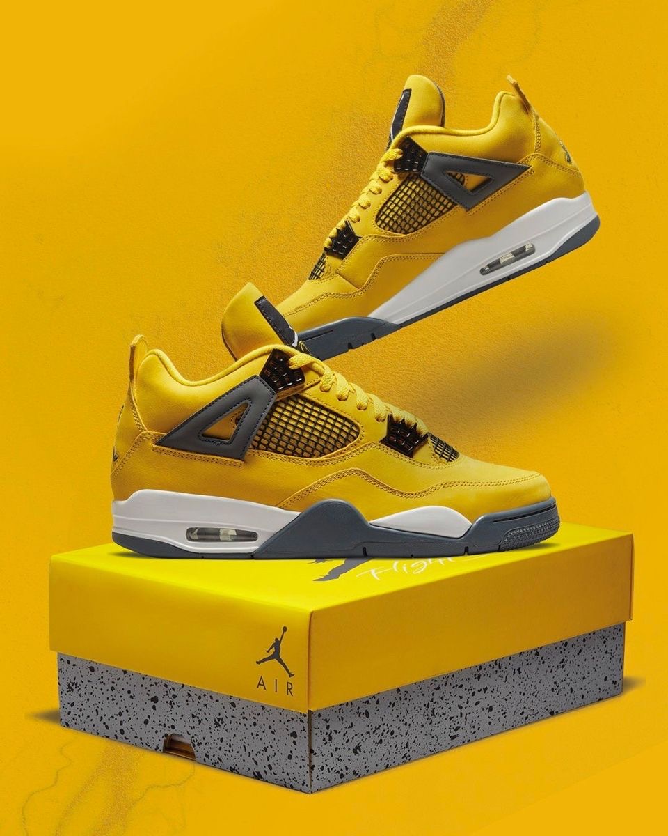 Yellow Jordan 4