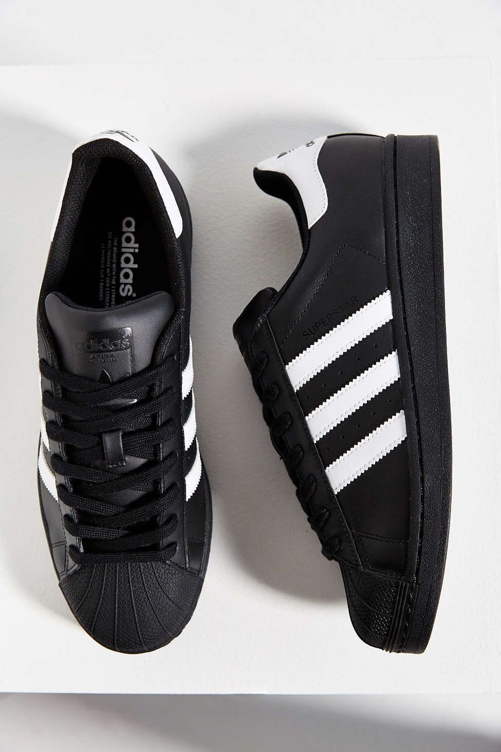 Addias Superstar (black /white ) Luxury