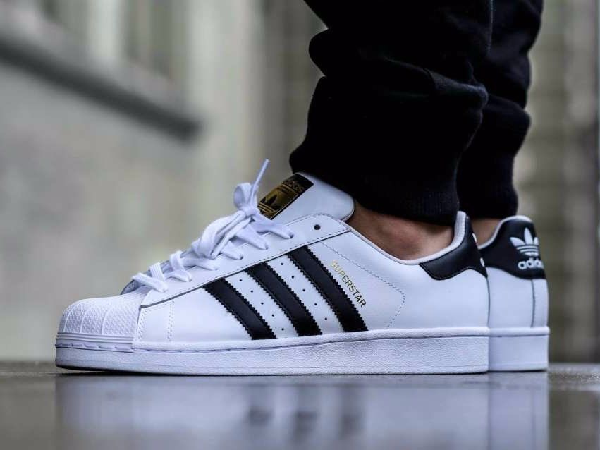 Addias Superstar (white/black) Luxury