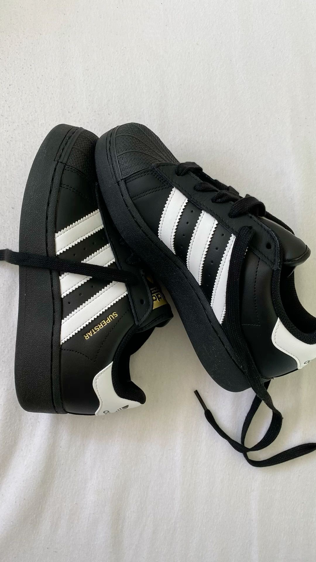 Addias Superstar (black /white ) Luxury