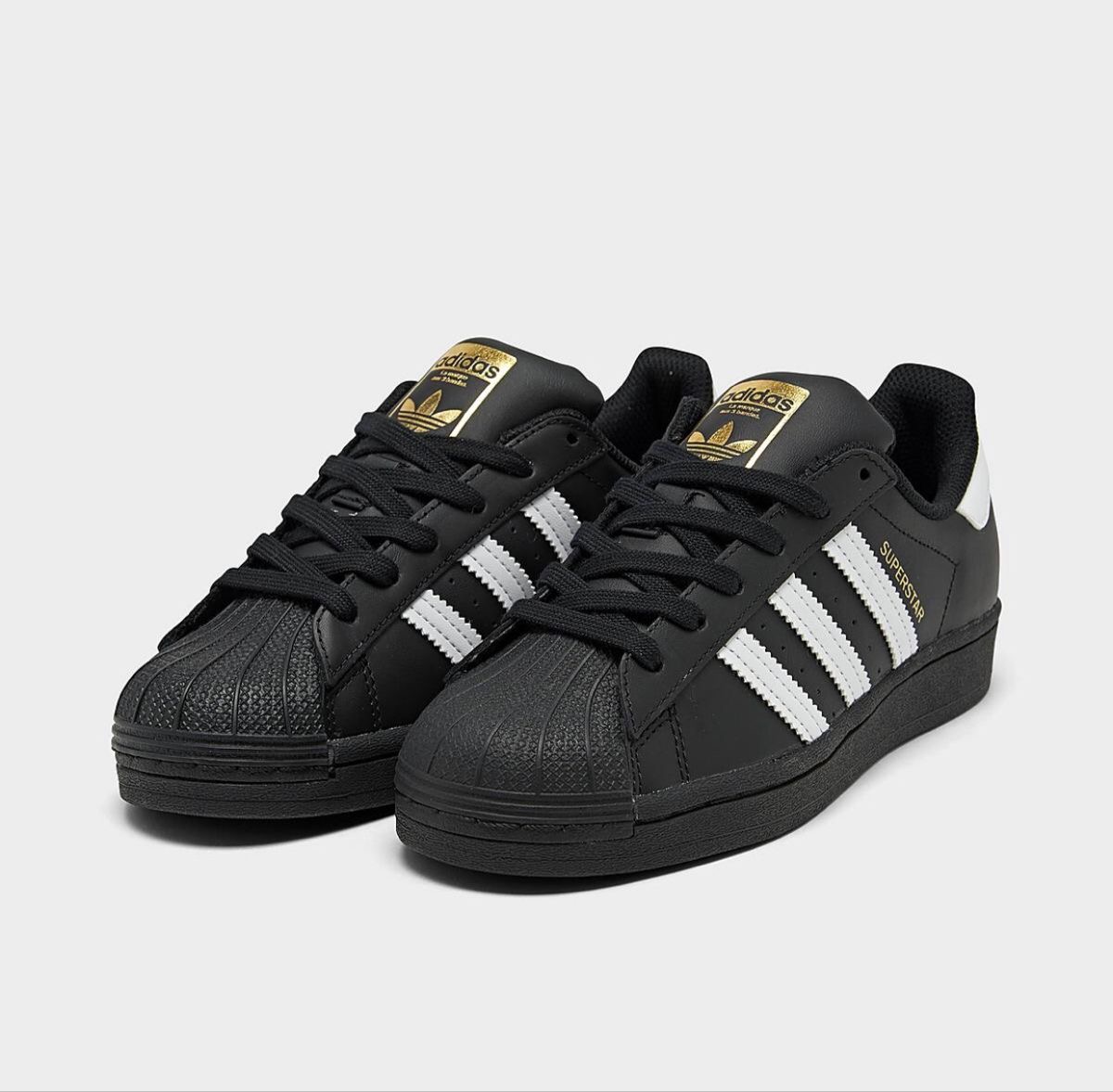 Addias Superstar (black /white ) Luxury