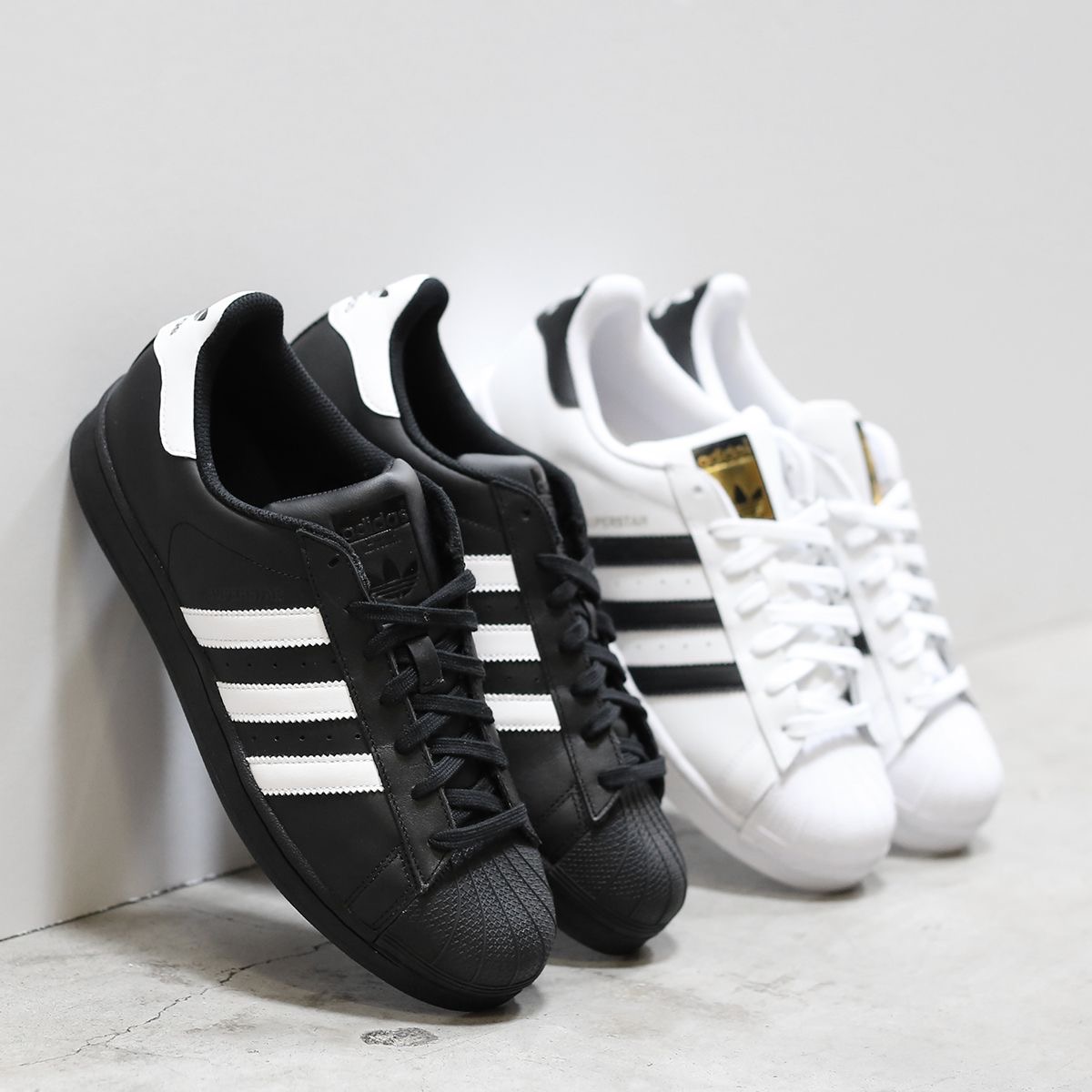 Addias Superstar (black /white ) Luxury