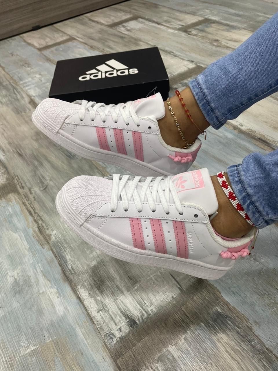 Adidas Superstar luxury Pink