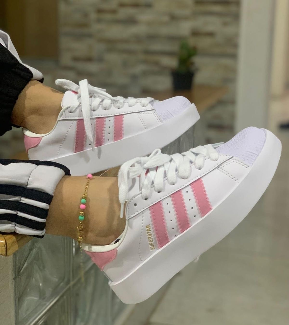 Adidas Superstar luxury Pink