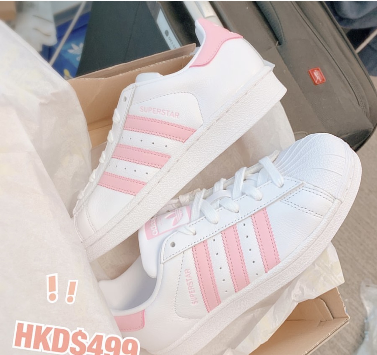 Adidas Superstar luxury Pink