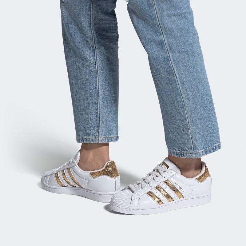 Adidas Superstar (white&gold) Luxury