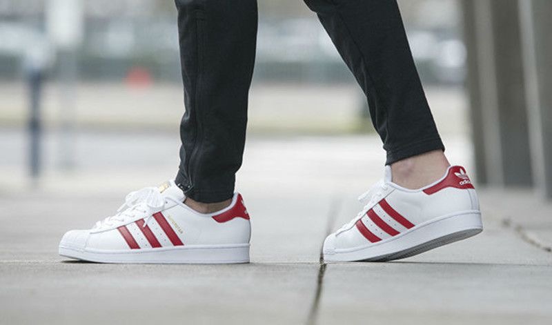 Adidas Superstar Red