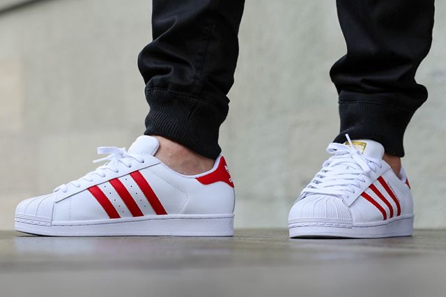 Adidas Superstar Red