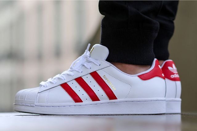 Adidas Superstar Red