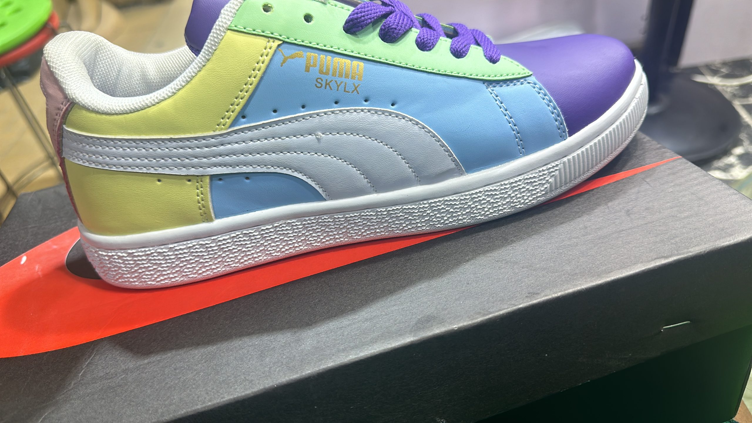 Puma Sky lx (Purple ) Premium Quality