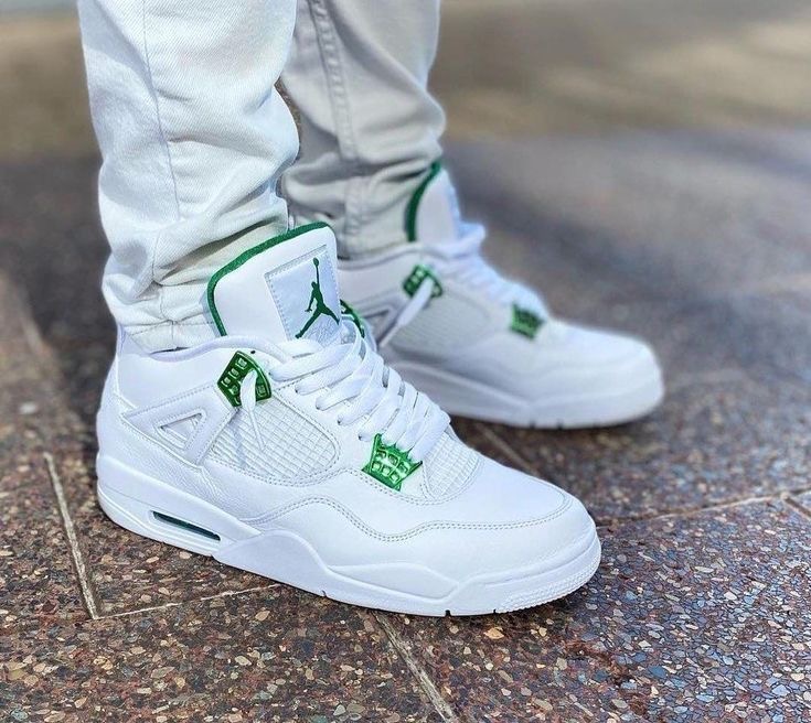 Jordan 4 Metallic Green( Premium Quality)