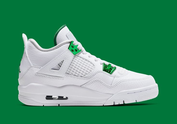 Jordan 4 Metallic Green( Premium Quality)