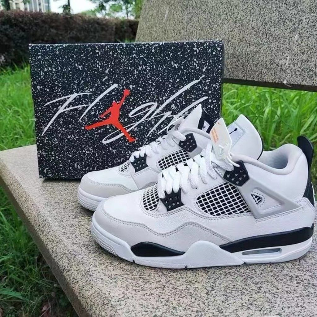 Jordan 4 Military Black (Premium Quality)