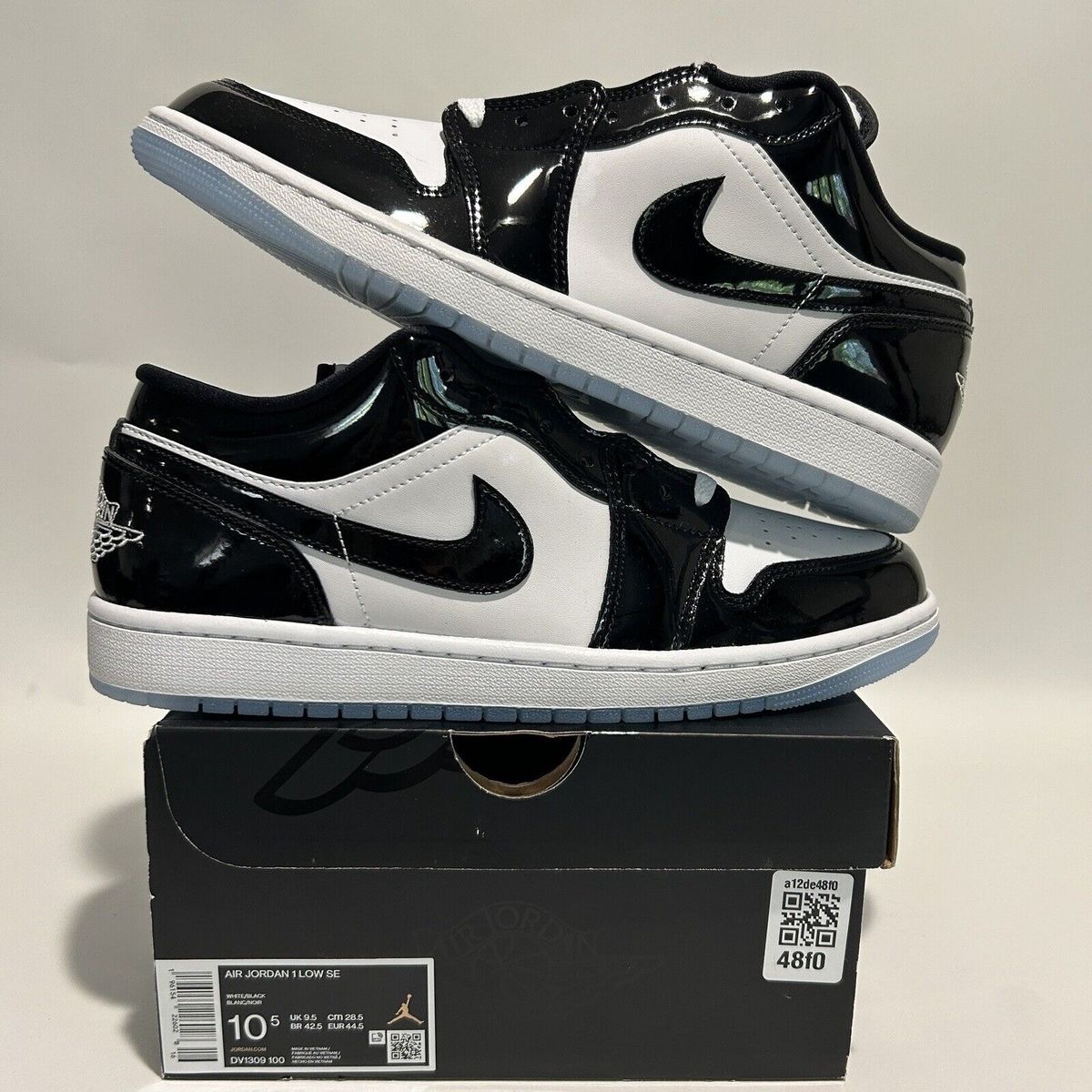 White and Black Luxury Glossy Jordan