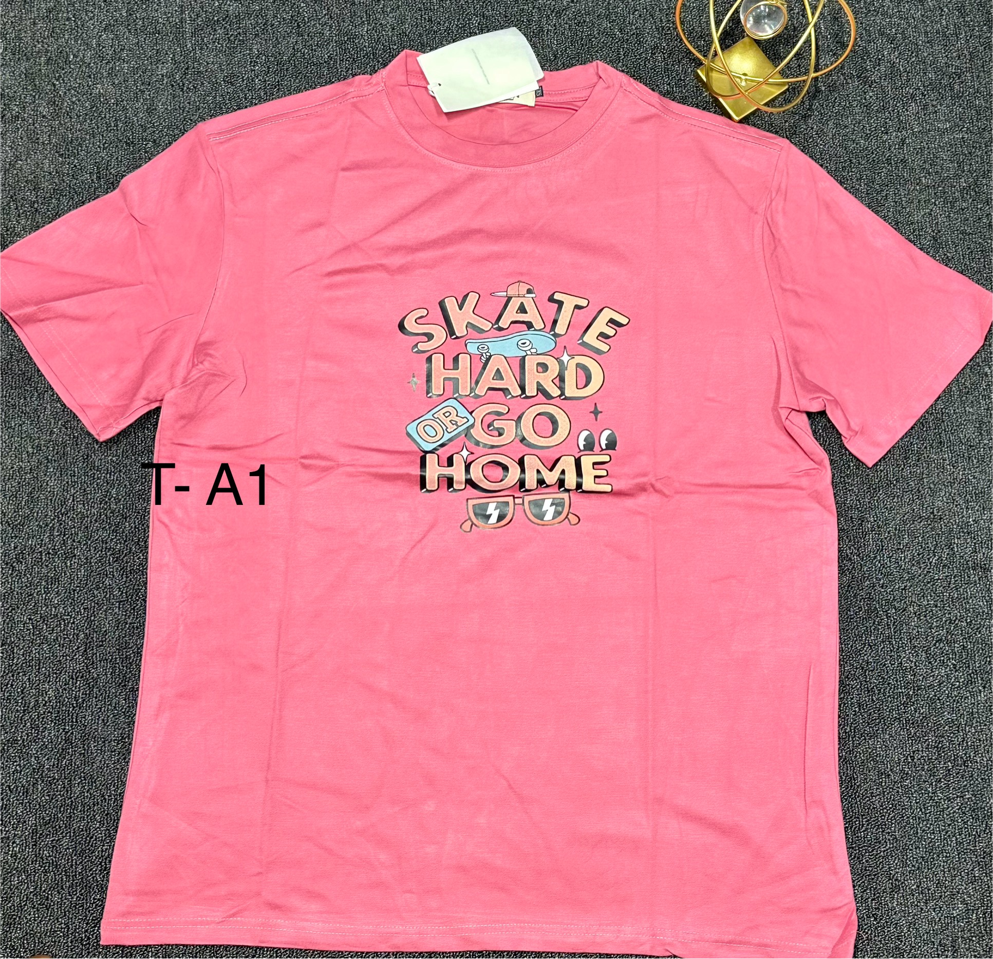 Stock T shirt  (Pick your desired design from (A1-A20)