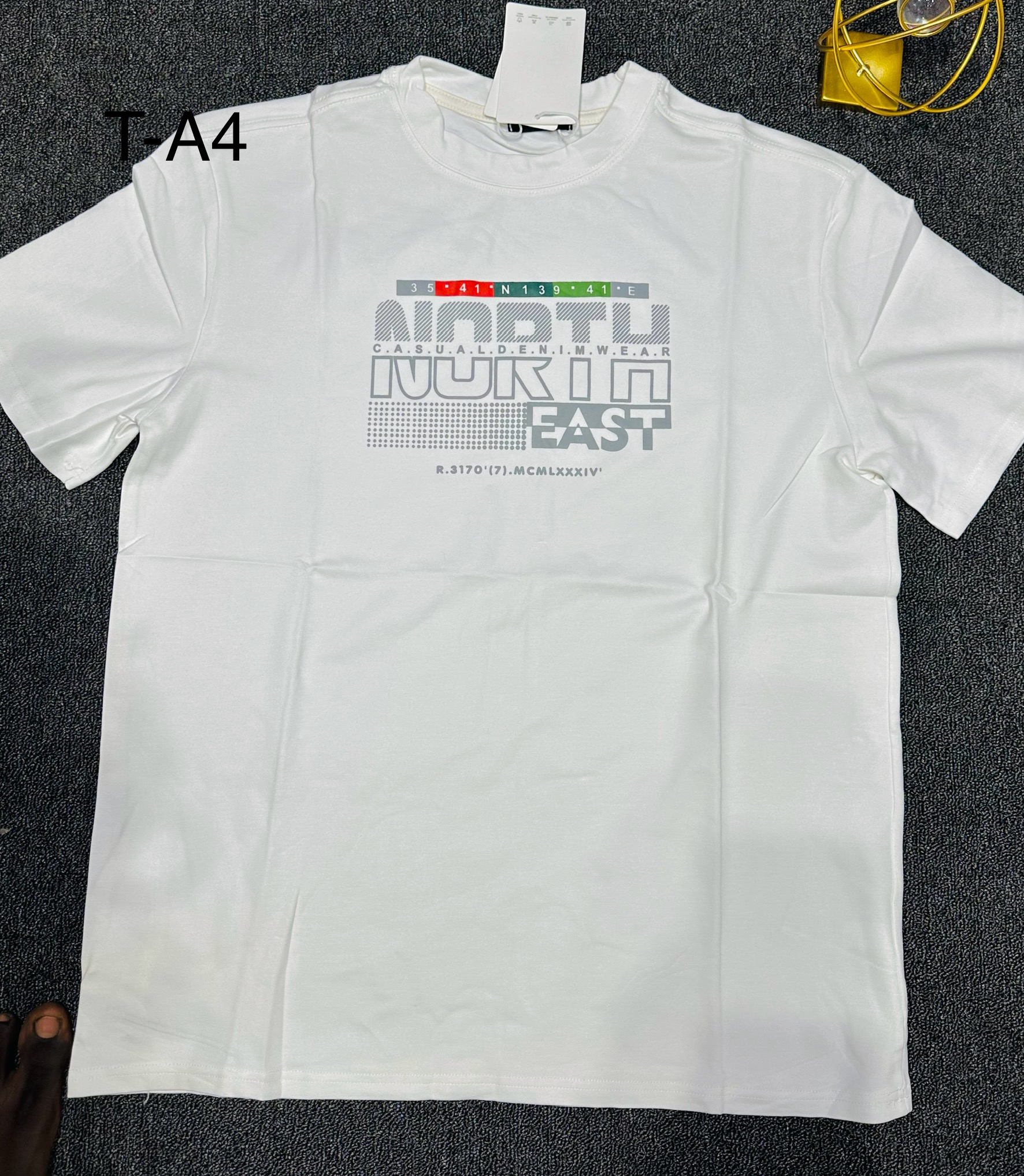 Stock T shirt  (Pick your desired design from (A1-A20)