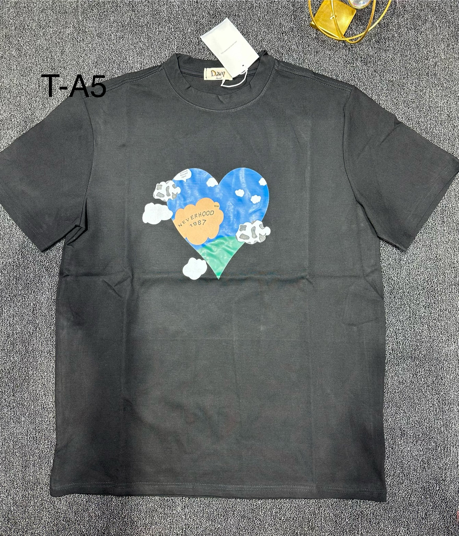 Stock T shirt  (Pick your desired design from (A1-A20)