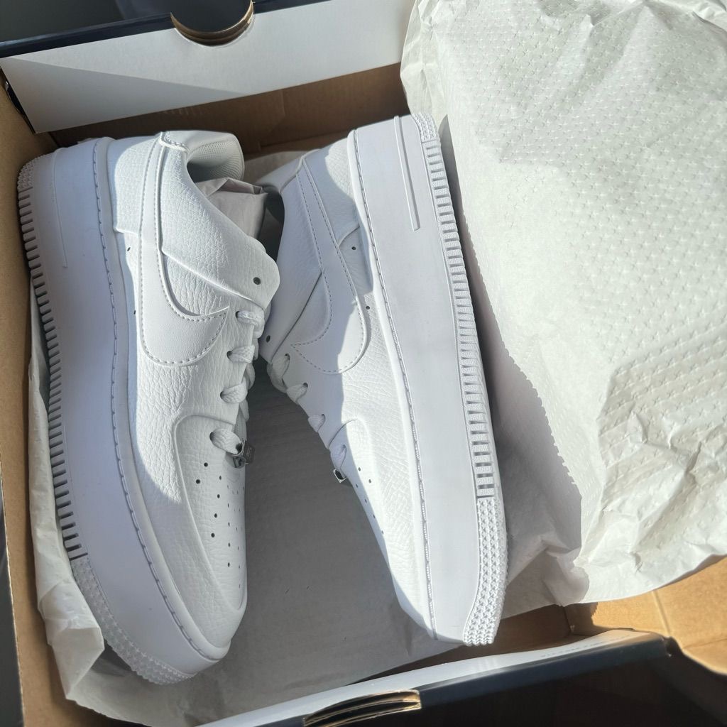 White Premium Quality Airforce 1 Nike