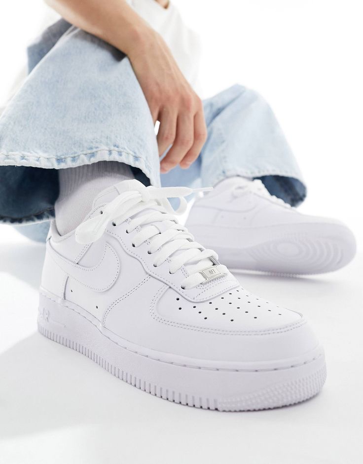 White Premium Quality Airforce 1 Nike