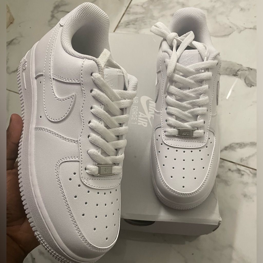 White Premium Quality Airforce 1 Nike