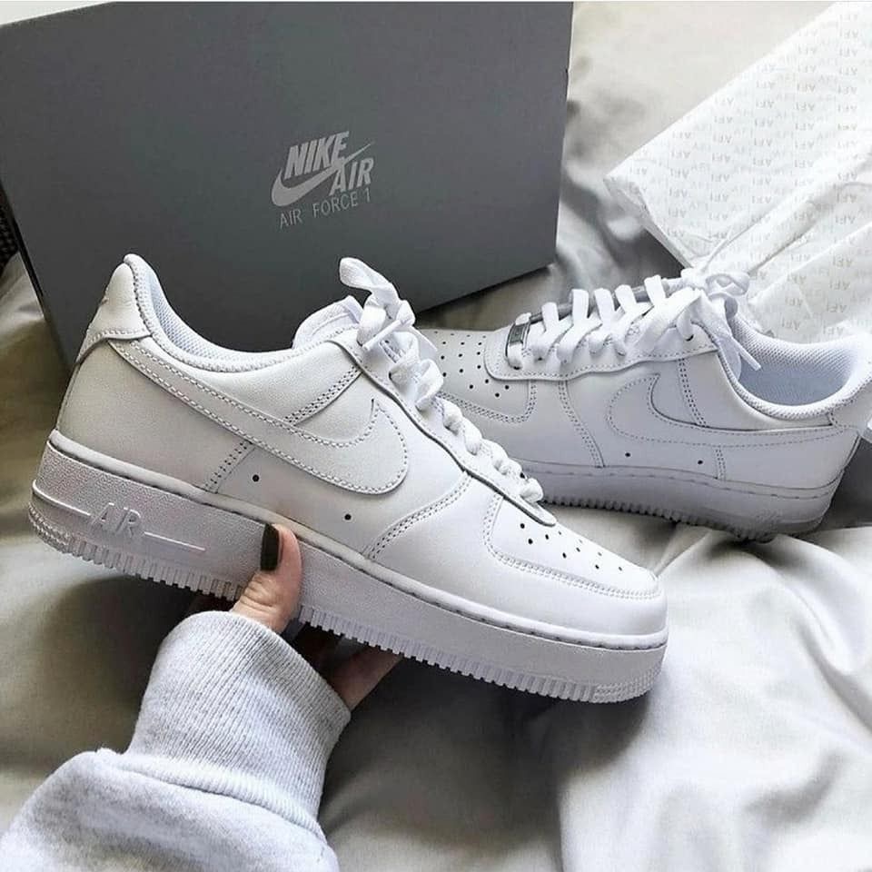 White Premium Quality Airforce 1 Nike