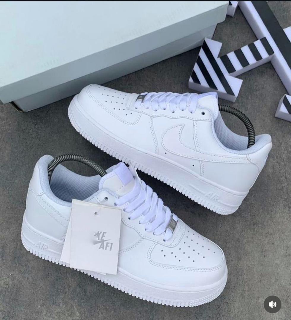 White Premium Quality Airforce 1 Nike