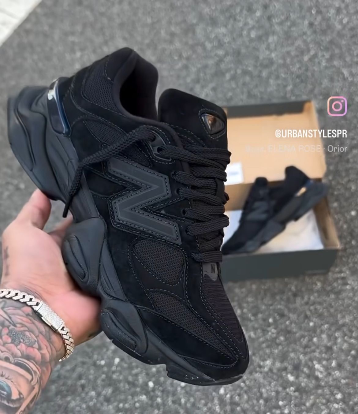 PREMIUM QUALITY NB 9060 BLACK