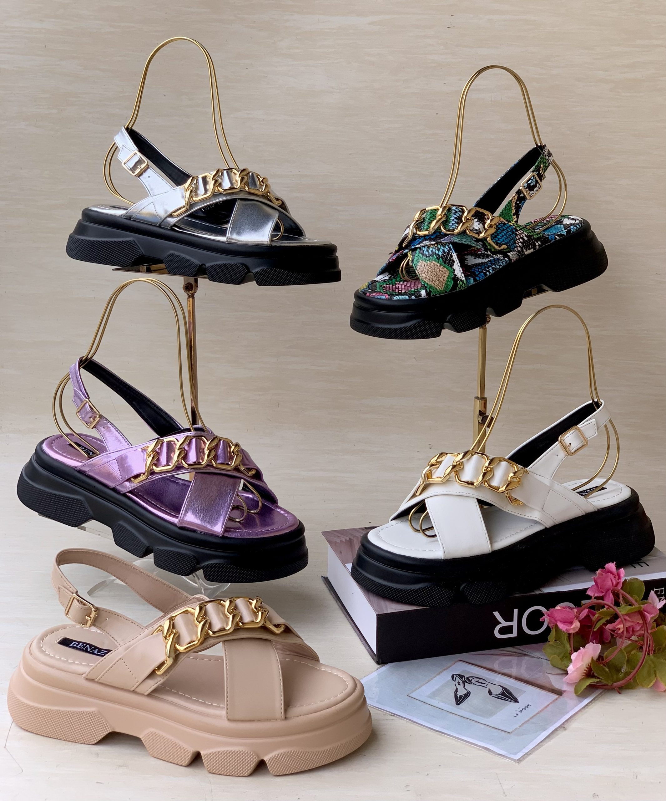 Stock sandals high Quality
