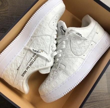 Premium Quality LV Nike White