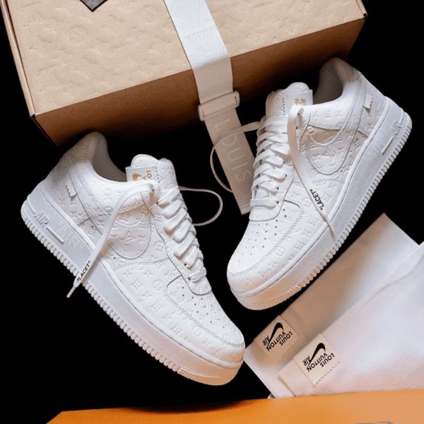 Premium Quality LV Nike White
