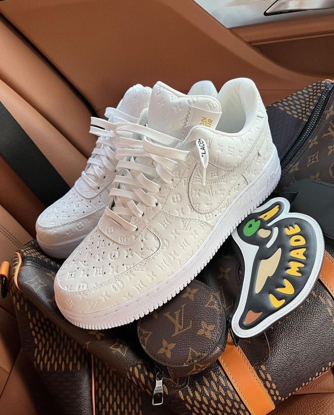 Premium Quality LV Nike White