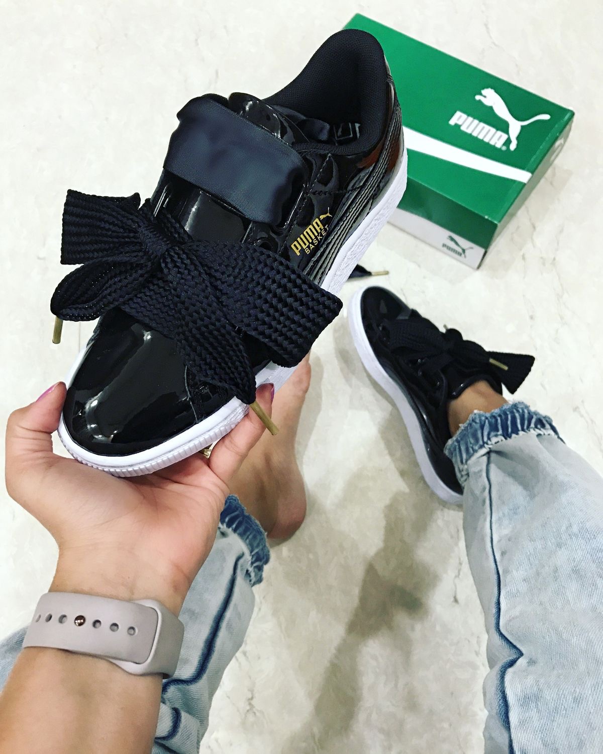 Premium Quality Puma Basket Black