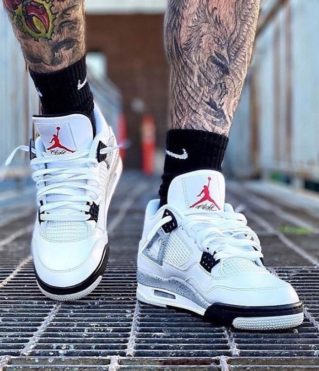 Premium Quality Jordan 4 Cement