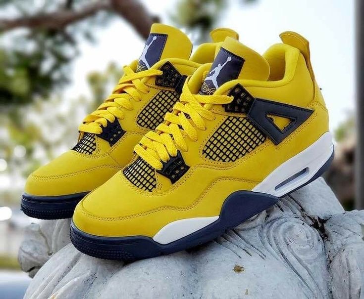 Premium Quality Yellow Jordan 4