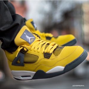 Premium Quality Yellow Jordan 4