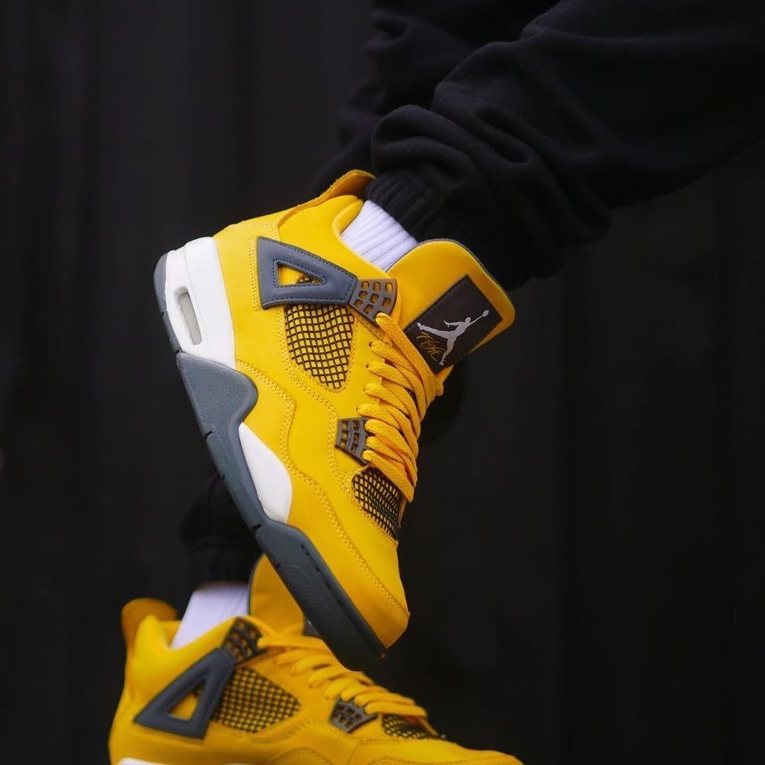 Premium Quality Yellow Jordan 4