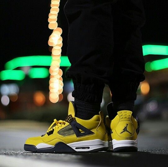 Premium Quality Yellow Jordan 4