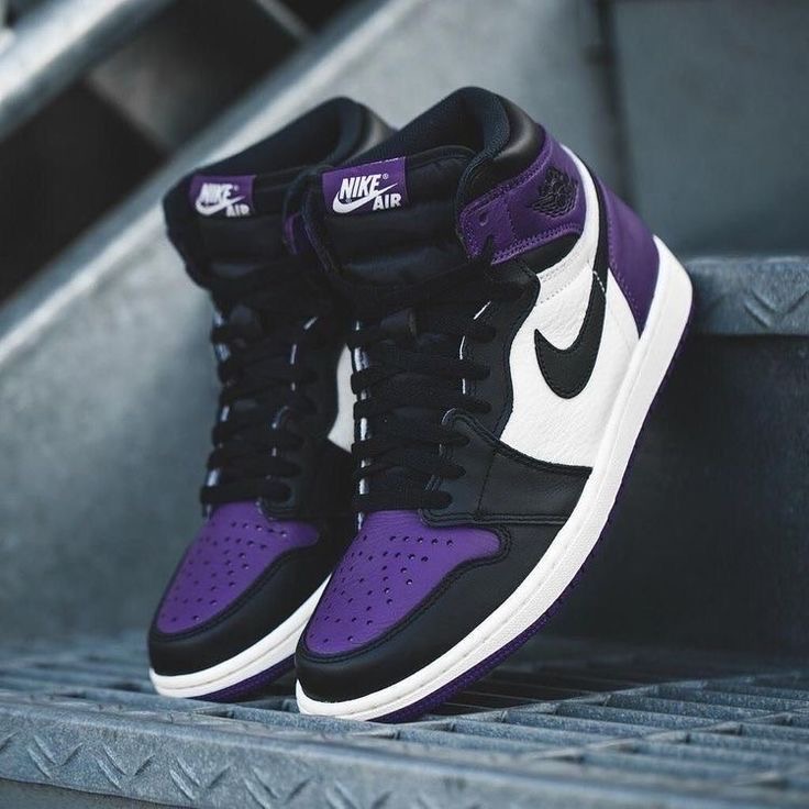 Premium Quality Jordan Hightop purple OG  Court