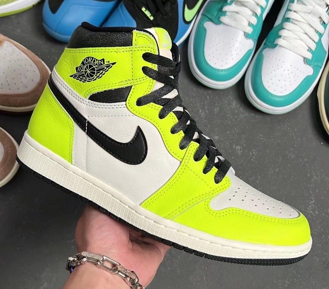 Premium Quality Hightop Lemon cracked skin Jordan