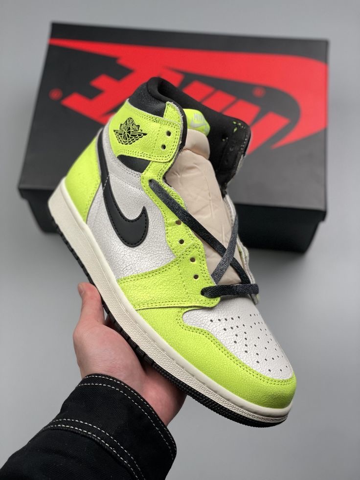 Premium Quality Hightop Lemon cracked skin Jordan