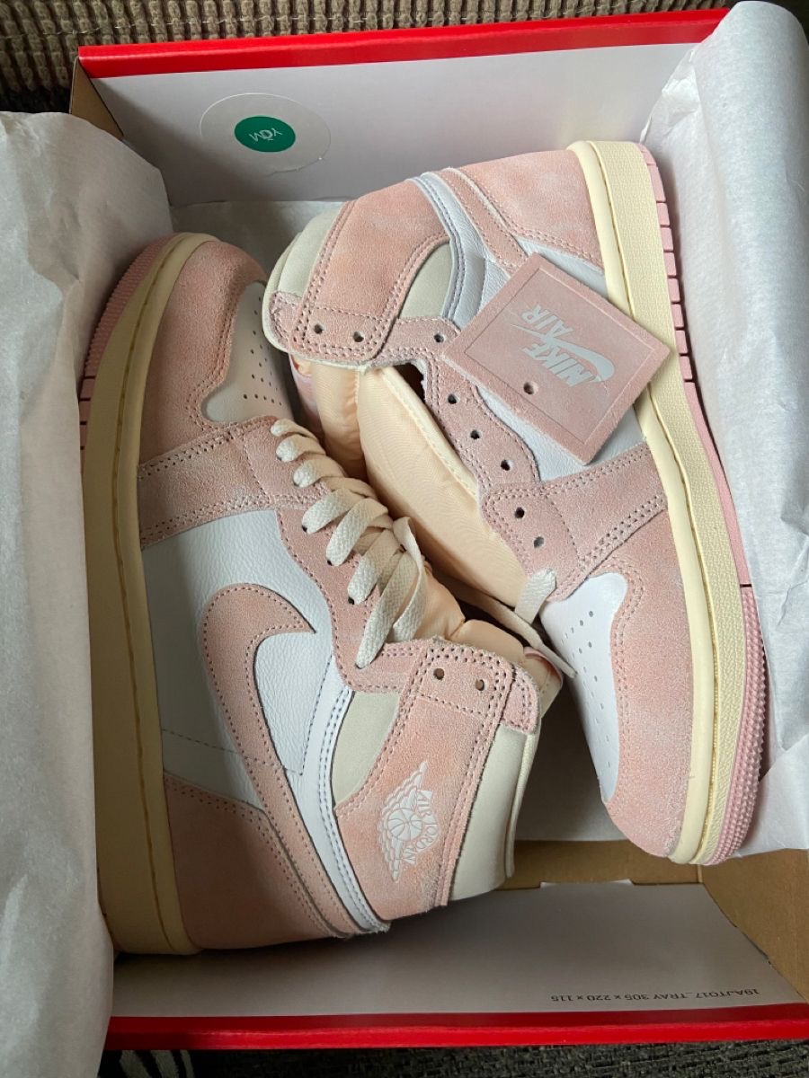 Premium Quality Hightop Jordan pink and white