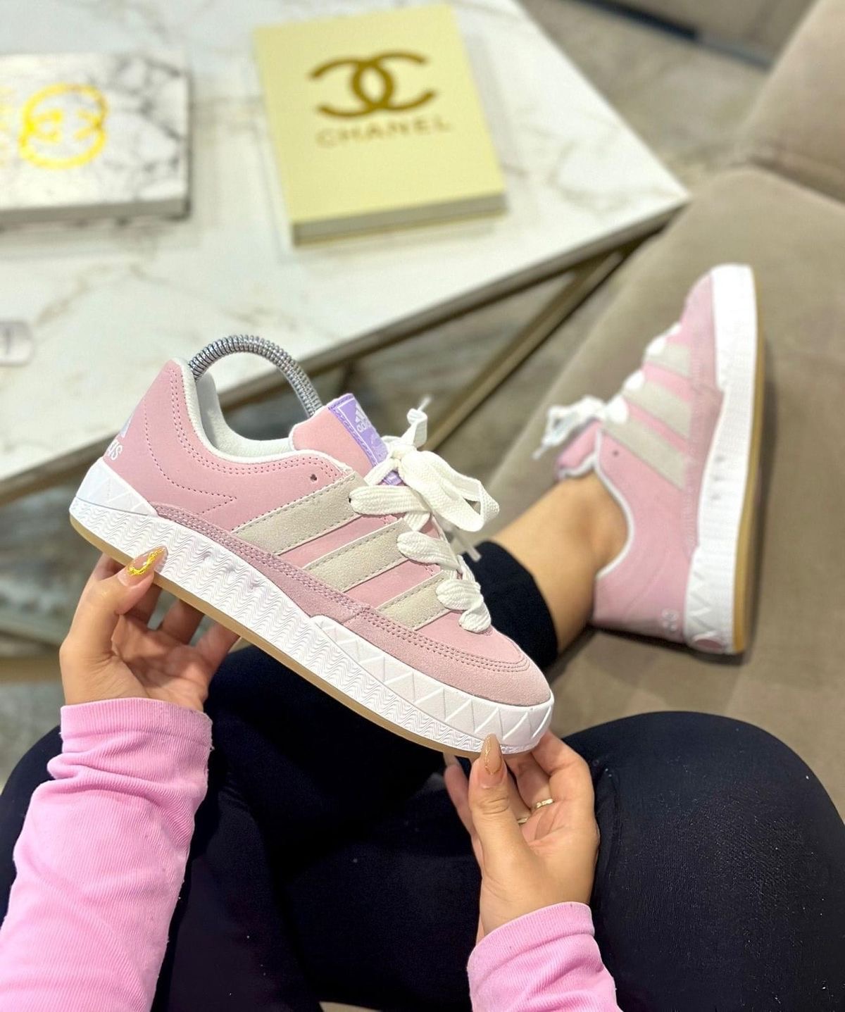 Premium Quality Pink Adimatic Adidas