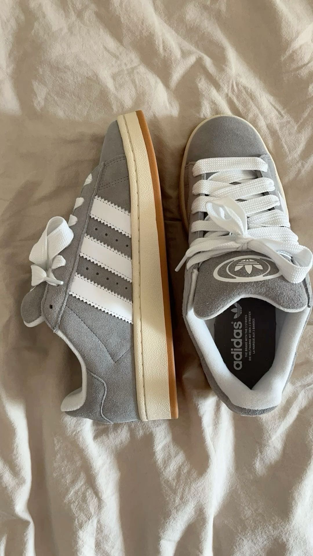 Premium Quality Grey Adidas Campus