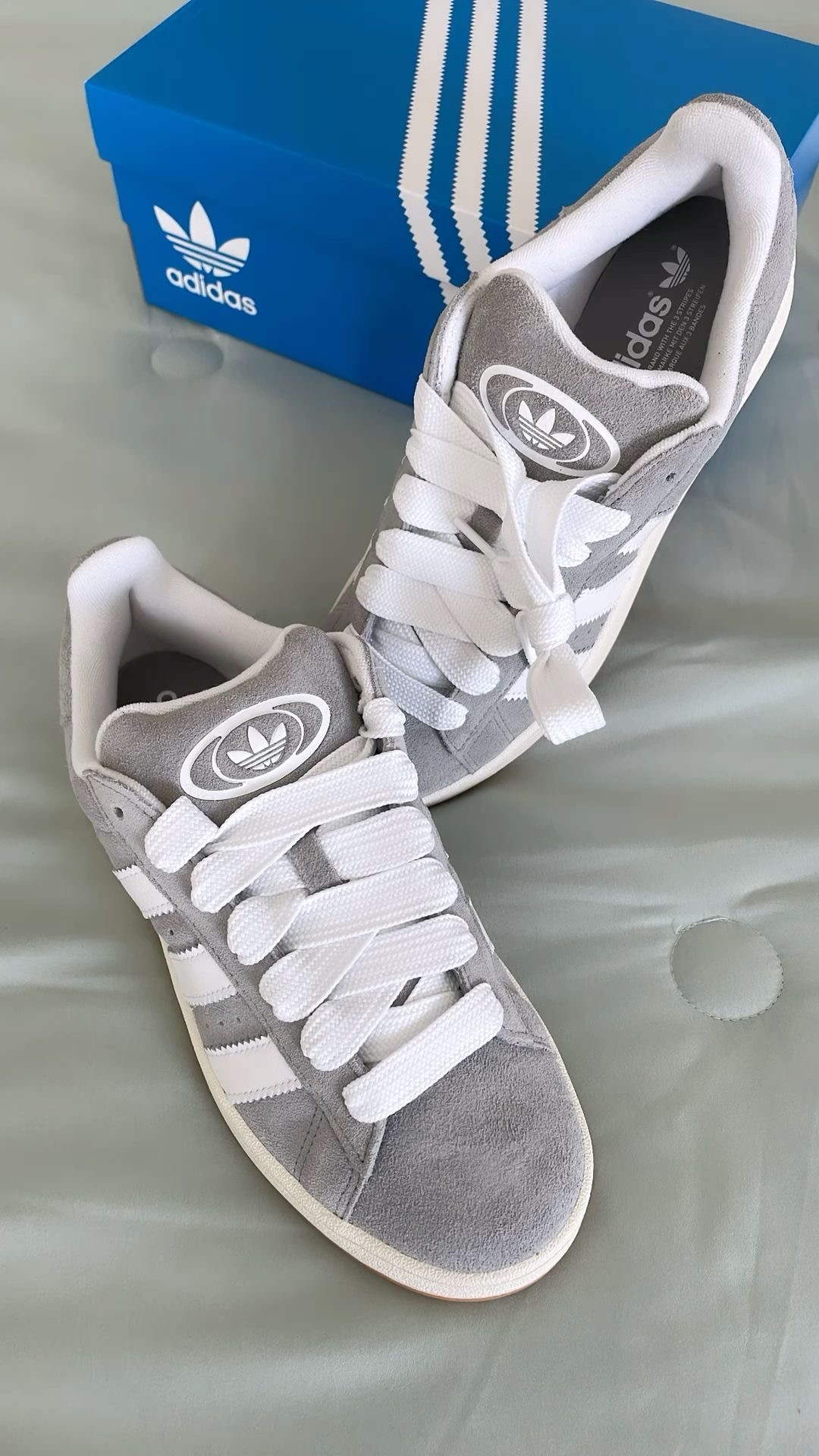 Premium Quality Grey Adidas Campus