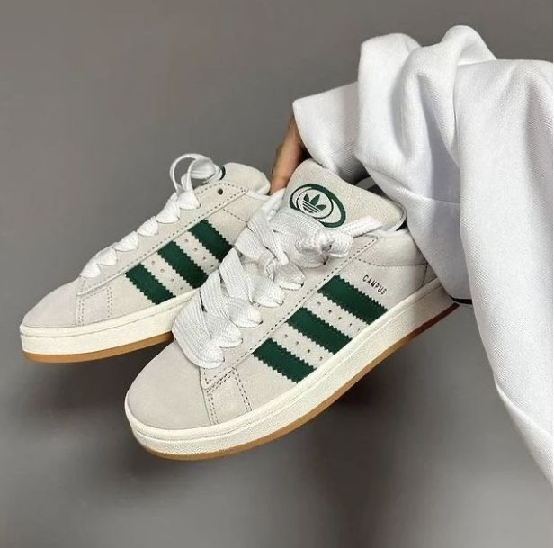 Premium Quality Ash and green Adidas Campus
