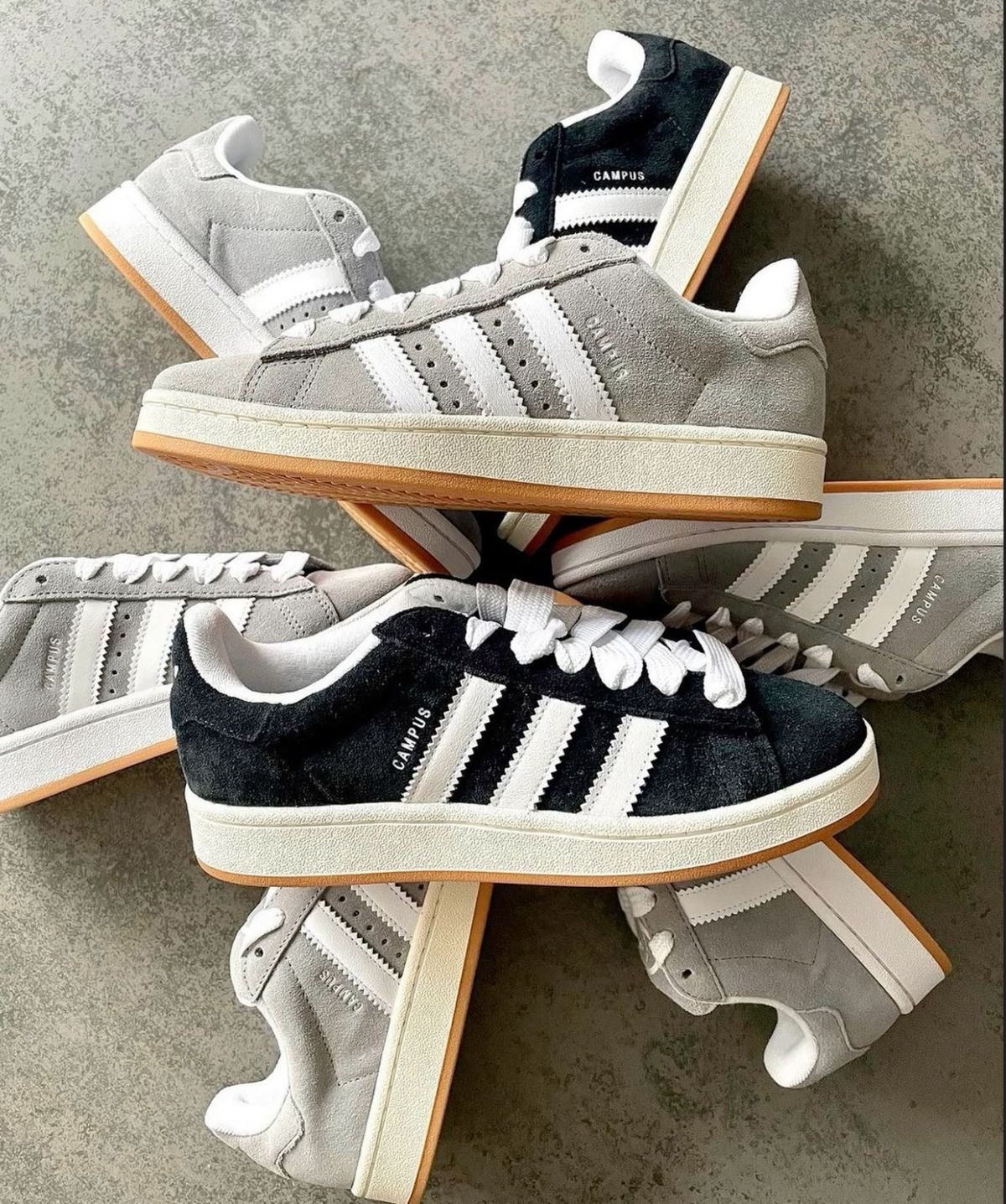 Premium Quality Adidas Campus b/w