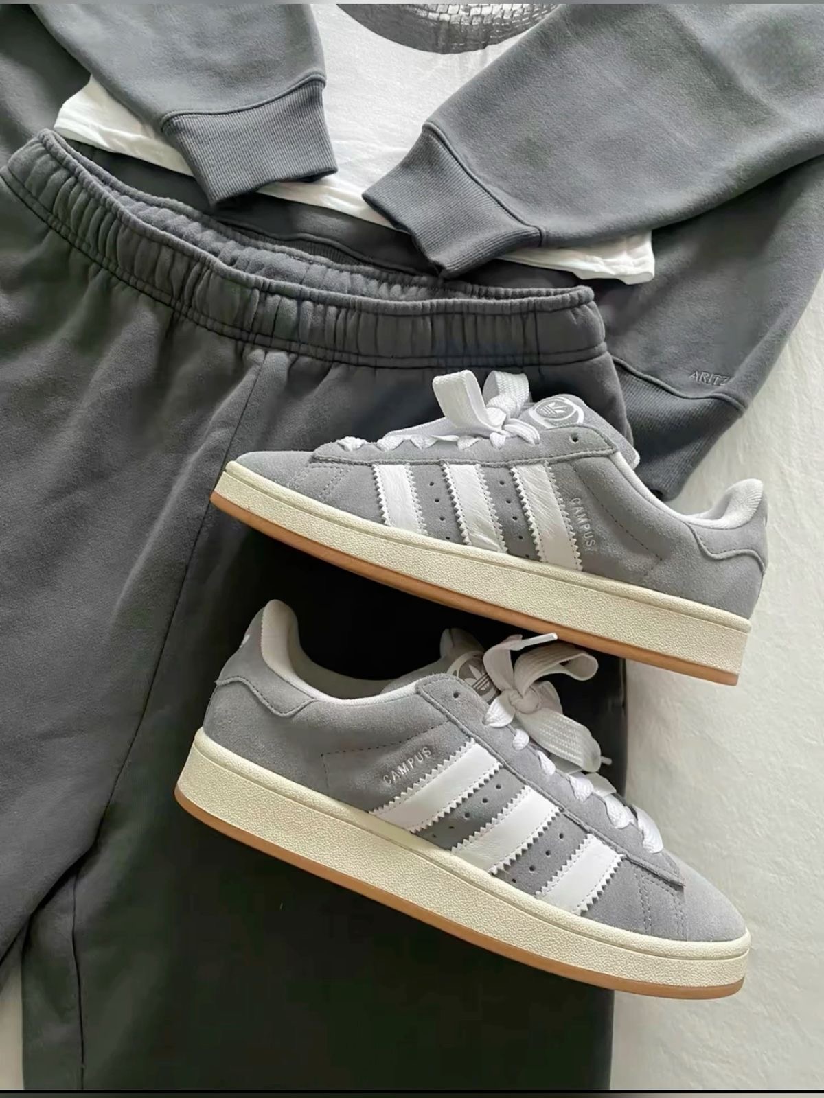 Premium Quality Grey Adidas Campus